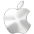Apple Metal Icon 48x48 png